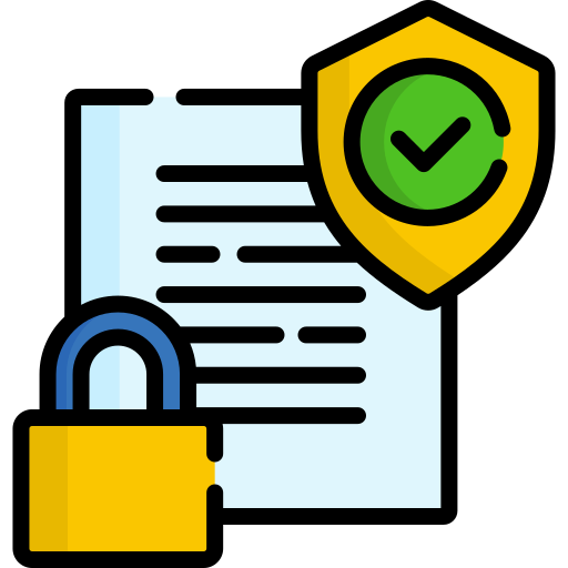 Fraud and privacy compliance badge